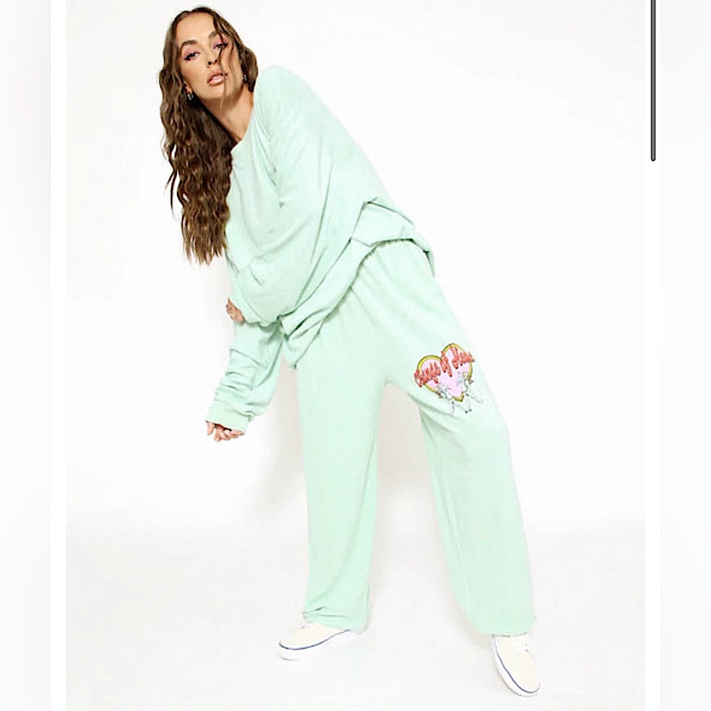 Boys Lie Change Of Heart Sweatpants in Mint Women’s Size S